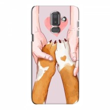 Чехлы с собаками для Samsung J8-2018, J810 (VPrint) Любовь к собакам - купить на Floy.com.ua
