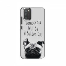 Чехлы с собаками для Samsung Galaxy M02s (VPrint) Смешной Мопс - купить на Floy.com.ua