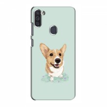 Чехлы с собаками для Samsung Galaxy M11 (VPrint)
