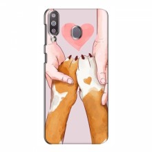 Чехлы с собаками для Samsung Galaxy M30 (VPrint) Любовь к собакам - купить на Floy.com.ua