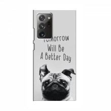 Чехлы с собаками для Samsung Galaxy Note 20 Ultra (VPrint) Смешной Мопс - купить на Floy.com.ua