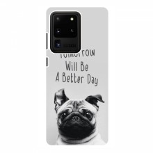 Чехлы с собаками для Samsung Galaxy S20 Ultra (VPrint) Смешной Мопс - купить на Floy.com.ua