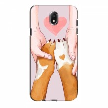 Чехлы с собаками для Samsung J5 2017, J5 европейская версия (VPrint) Любовь к собакам - купить на Floy.com.ua
