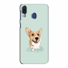 Чехлы с собаками для Samsung Galaxy M20 (VPrint)