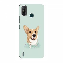 Чехлы с собаками для TECNO Spark GO (2021) (VPrint) Корги - купить на Floy.com.ua