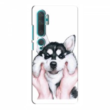 Чехлы с собаками для Xiaomi Mi 10 Pro (VPrint) Довольный Хаски - купить на Floy.com.ua