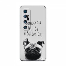 Чехлы с собаками для Xiaomi Mi 10 Ultra (VPrint) Смешной Мопс - купить на Floy.com.ua