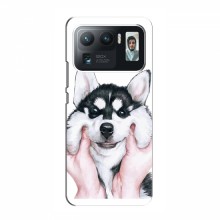 Чехлы с собаками для Xiaomi Mi 11 Ultra (VPrint) Довольный Хаски - купить на Floy.com.ua