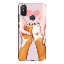 Чехлы с собаками для Xiaomi Mi A2 Lite (VPrint) Любовь к собакам - купить на Floy.com.ua
