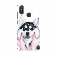 Чехлы с собаками для Xiaomi Mi8 (VPrint) Довольный Хаски - купить на Floy.com.ua