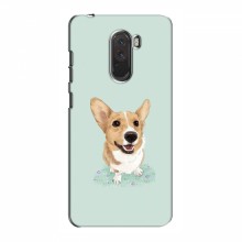 Чехлы с собаками для Xiaomi Pocophone F1 (VPrint) Корги - купить на Floy.com.ua