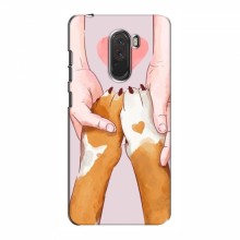 Чехлы с собаками для Xiaomi Pocophone F1 (VPrint) Любовь к собакам - купить на Floy.com.ua