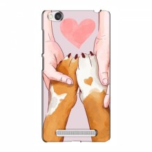 Чехлы с собаками для Xiaomi Redmi 4A (VPrint) Любовь к собакам - купить на Floy.com.ua