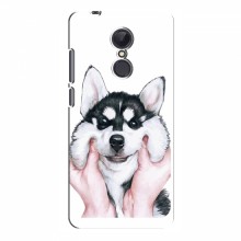 Чехлы с собаками для Xiaomi Redmi 5 Plus (VPrint) Довольный Хаски - купить на Floy.com.ua