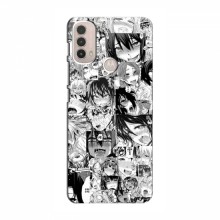 Чехлы с тематикой АНИМЕ для Motorola MOTO E40 (VPrint) Ahegao manga - купить на Floy.com.ua