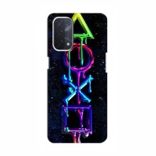 Чехлы с тематикой Киберспорт для OPPO a74 (5G) (VPrint) Pleystation лого - купить на Floy.com.ua