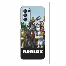 Чехлы с топовыми принтами для Оппо Рено 5 (4G) ROBLEX - купить на Floy.com.ua