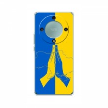 Чехлы для Huawei Honor Magic 5 Lite 5G - Укр. Символика (AlphaPrint) Молитва за Украину - купить на Floy.com.ua