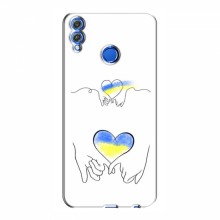 Чехлы Укр. Символика для Huawei Honor 8X (AlphaPrint) Мир Украине - купить на Floy.com.ua