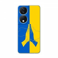 Чехлы для Huawei Honor X7b - Укр. Символика (AlphaPrint) Молитва за Украину - купить на Floy.com.ua