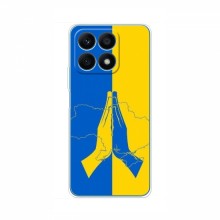 Чехлы для Huawei Honor X8a - Укр. Символика (AlphaPrint) Молитва за Украину - купить на Floy.com.ua