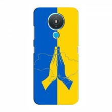 Чехлы для Nokia Nokia 1.4 - Укр. Символика (AlphaPrint) Молитва за Украину - купить на Floy.com.ua