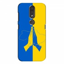 Чехлы для Nokia 4.2 - Укр. Символика (AlphaPrint) Молитва за Украину - купить на Floy.com.ua