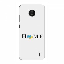 Чехлы для Nokia C10 - Укр. Символика (AlphaPrint) Home - купить на Floy.com.ua