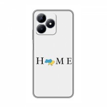 Чехлы для RealMe Note 50 - Укр. Символика (AlphaPrint) Home - купить на Floy.com.ua