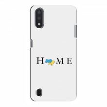Чехлы для Samsung Galaxy A01 (A015) - Укр. Символика (AlphaPrint) Home - купить на Floy.com.ua