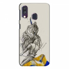 Чехлы для Samsung Galaxy A40 2019 (A405F) - Укр. Символика (AlphaPrint)