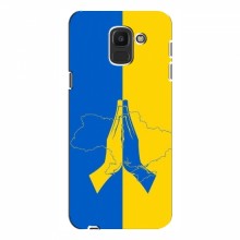 Чехлы для Samsung J6 2018 - Укр. Символика (AlphaPrint)