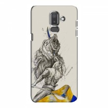 Чехлы для Samsung J8-2018, J810 - Укр. Символика (AlphaPrint)
