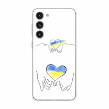 Чехлы для Samsung Galaxy S23 - Укр. Символика (AlphaPrint) Мир Украине - купить на Floy.com.ua
