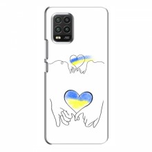 Чехлы для Xiaomi Mi 10 Lite - Укр. Символика (AlphaPrint) Мир Украине - купить на Floy.com.ua