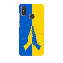 Чехлы для Xiaomi Mi8 - Укр. Символика (AlphaPrint) Молитва за Украину - купить на Floy.com.ua