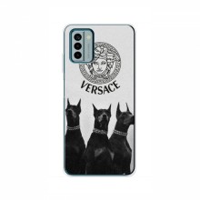 Чехлы VERSACE для Нокиа Джи 22 (PREMIUMPrint) Доберман Версаче - купить на Floy.com.ua