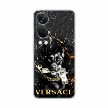 Чехлы VERSACE для ВанПлас Норд 4 (PREMIUMPrint)