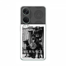 Чехлы VERSACE для ВанПлас Норд 4 (PREMIUMPrint)