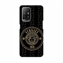 Чехлы VERSACE для Оппо Рено 5з (PREMIUMPrint) Лого Версаче - купить на Floy.com.ua