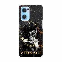 Чехлы VERSACE для Оппо Рено 7 4G (PREMIUMPrint)