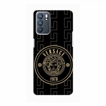 Чехлы VERSACE для Оппо Рено 6 (5G) (PREMIUMPrint) Лого Версаче - купить на Floy.com.ua