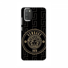 Чехлы VERSACE для Самсунг М02с (PREMIUMPrint) Лого Версаче - купить на Floy.com.ua