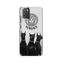 Чехлы VERSACE для Самсунг М02с (PREMIUMPrint) Доберман Версаче - купить на Floy.com.ua