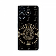 Чехлы VERSACE для Техно Спарк 10ц (PREMIUMPrint) Лого Версаче - купить на Floy.com.ua