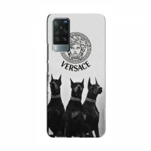 Чехлы VERSACE для Виво Х60 (PREMIUMPrint) Доберман Версаче - купить на Floy.com.ua