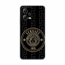 Чехлы VERSACE для Поко Х5 (5Джи) (PREMIUMPrint) Лого Версаче - купить на Floy.com.ua