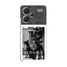 Чехлы VERSACE для Редми Нот 13 Про Плюс (PREMIUMPrint)