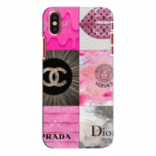 Чехол (Dior, Prada, YSL, Chanel) для iPhone X Модница - купить на Floy.com.ua