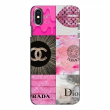 Чехол (Dior, Prada, YSL, Chanel) для iPhone Xs